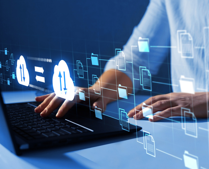 Digital system for transferring documents