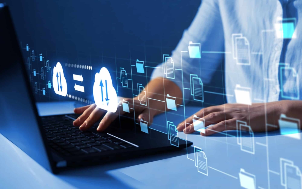 Digital system for transferring documents