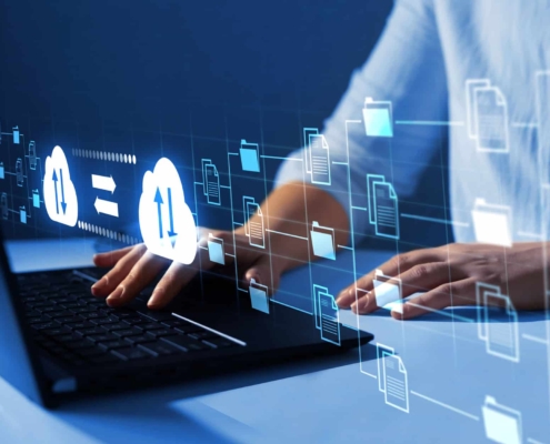 Digital system for transferring documents