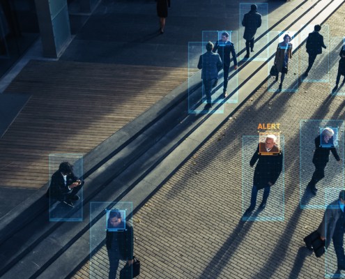 AI Securiyt System detecting threat